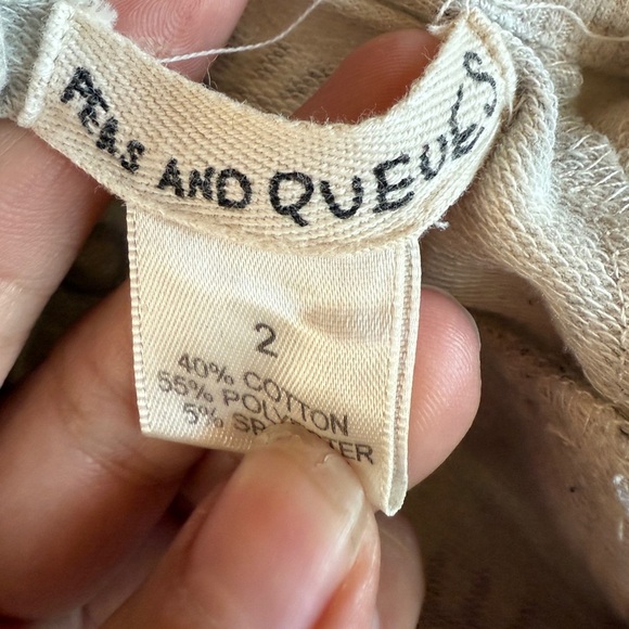 Peas & Queues Eye French Terry Long Sleeve Snap Bottom Ruffled Toddler Jumpsuit - Picture 2 of 6